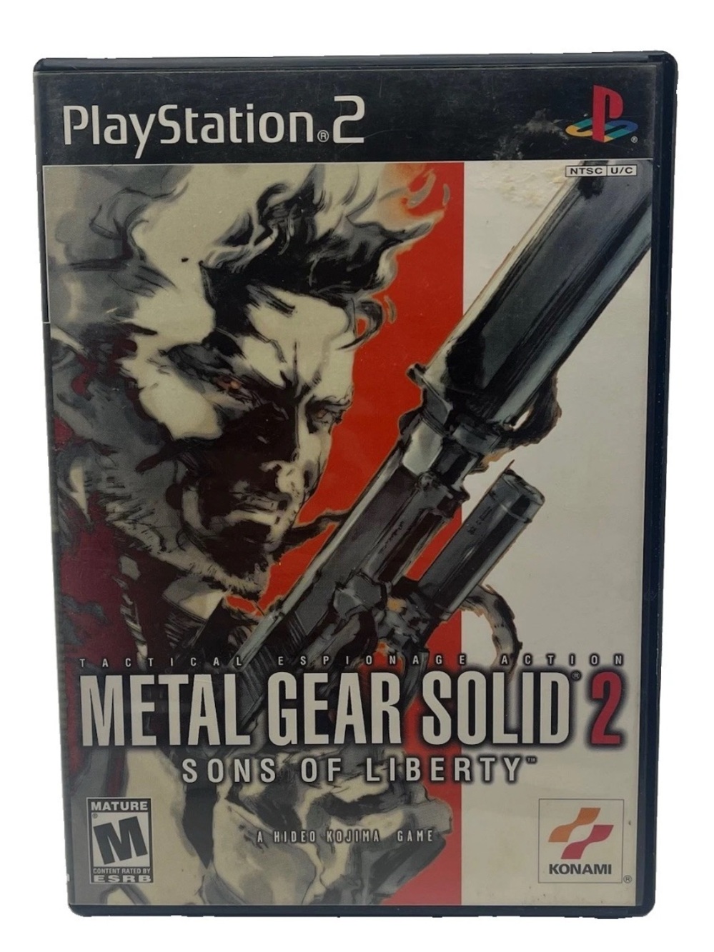 Metal Gear Solid 2: Sons of Liberty (Sony PlayStation 2, 2001) Tested - Working
